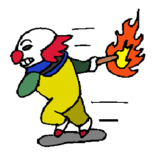 KM4 Clown The Uncle 1 sticker #6572970