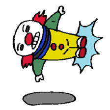 KM4 Clown The Uncle 1 sticker #6572971