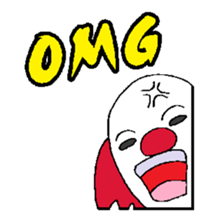 KM4 Clown The Uncle 1 sticker #6572972