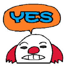 KM4 Clown The Uncle 1 sticker #6572975