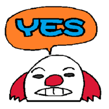 KM4 Clown The Uncle 1 sticker #6572975