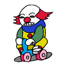 KM4 Clown The Uncle 1 sticker #6572979
