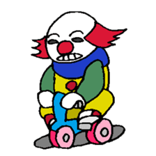 KM4 Clown The Uncle 1 sticker #6572979