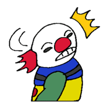 KM4 Clown The Uncle 1 sticker #6572980