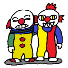 KM4 Clown The Uncle 1 sticker #6572983