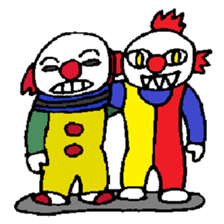 KM4 Clown The Uncle 1 sticker #6572983