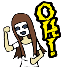 KM5 Ghost Child sticker #7421493