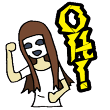 KM5 Ghost Child sticker #7421493