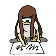 KM5 Ghost Child sticker #7421513