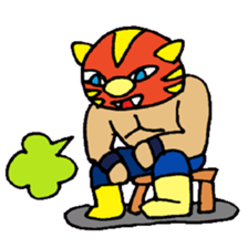 KM9 Cat Mask sticker #7559734