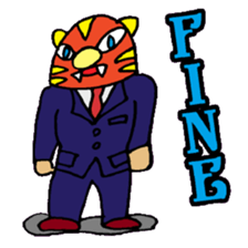 KM9 Cat Mask sticker #7559755