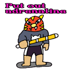 KM9 Cat Mask sticker #7559768