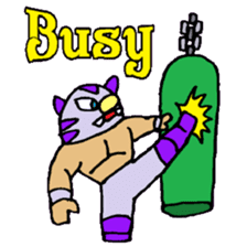 KM9 Cat Mask sticker #7559769