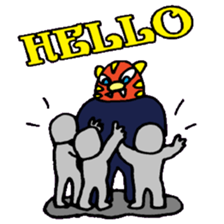 KM9 Cat Mask sticker #7559771