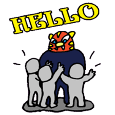 KM9 Cat Mask sticker #7559771