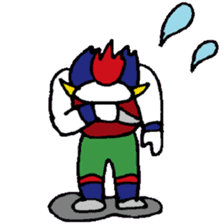 KM14 Hunter Noh Mask sticker #7838258