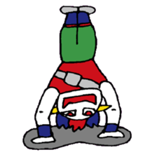 KM14 Hunter Noh Mask sticker #7838260