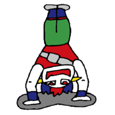 KM14 Hunter Noh Mask sticker #7838260