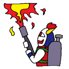 KM14 Hunter Noh Mask sticker #7838261