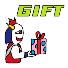 KM14 Hunter Noh Mask sticker #7838264