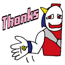 KM14 Hunter Noh Mask sticker #7838267