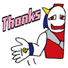 KM14 Hunter Noh Mask sticker #7838267