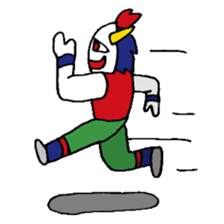 KM14 Hunter Noh Mask sticker #7838268