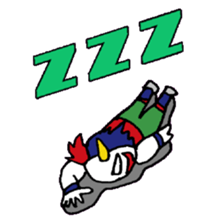 KM14 Hunter Noh Mask sticker #7838277