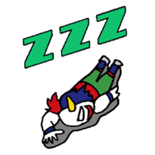 KM14 Hunter Noh Mask sticker #7838277