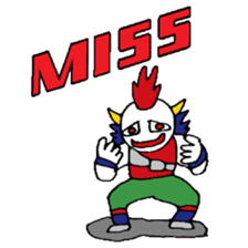 KM14 Hunter Noh Mask sticker #7838281