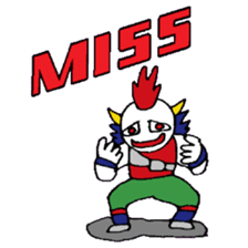 KM14 Hunter Noh Mask sticker #7838281