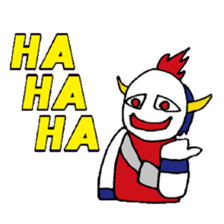 KM14 Hunter Noh Mask sticker #7838290