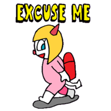 KM15 Demon Little Girl sticker #7843893