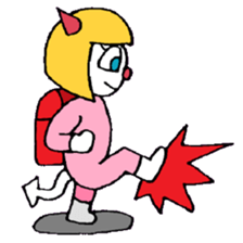 KM15 Demon Little Girl sticker #7843896