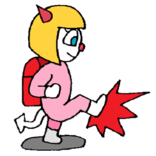 KM15 Demon Little Girl sticker #7843896