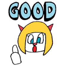 KM15 Demon Little Girl sticker #7843897