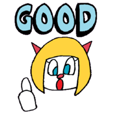 KM15 Demon Little Girl sticker #7843897