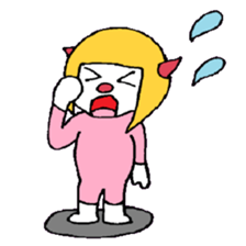 KM15 Demon Little Girl sticker #7843898