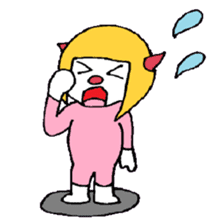 KM15 Demon Little Girl sticker #7843898