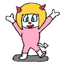 KM15 Demon Little Girl sticker #7843901