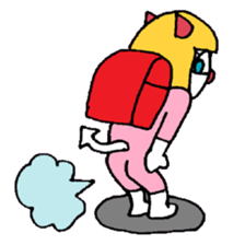 KM15 Demon Little Girl sticker #7843902