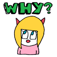 KM15 Demon Little Girl sticker #7843903