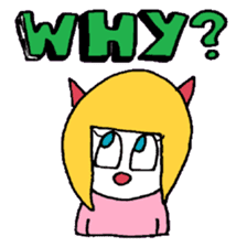 KM15 Demon Little Girl sticker #7843903