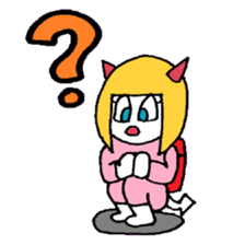 KM15 Demon Little Girl sticker #7843905