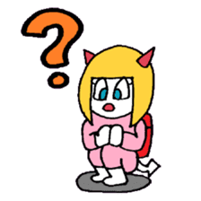 KM15 Demon Little Girl sticker #7843905