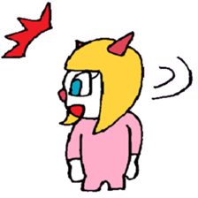 KM15 Demon Little Girl sticker #7843906