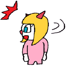 KM15 Demon Little Girl sticker #7843906