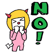 KM15 Demon Little Girl sticker #7843911