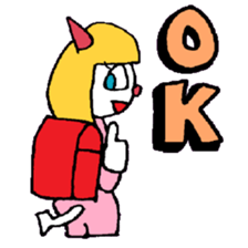 KM15 Demon Little Girl sticker #7843913