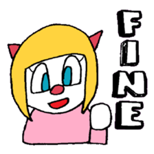 KM15 Demon Little Girl sticker #7843915